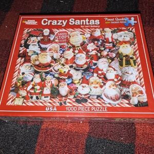 Crazy Santa's 1000 piece puzzle